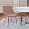 Armen Living Heidi Blush Velvet Dining Accent Chair with Gold Metal Legs LCHESIGLDPNK - alternate 6